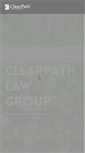 Mobile Screenshot of clearpathlaw.com